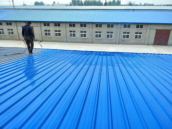 青县 彩钢瓦喷漆翻新工业厂房、仓库